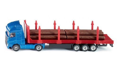 Holztransport lkw siku 1659 - holztransport,