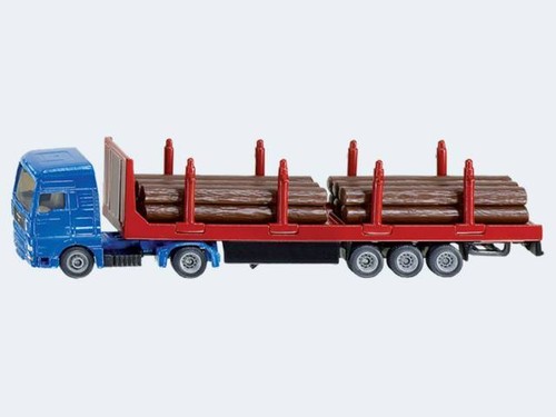 Siku 1659 holz - siku, holz-transport-lkw